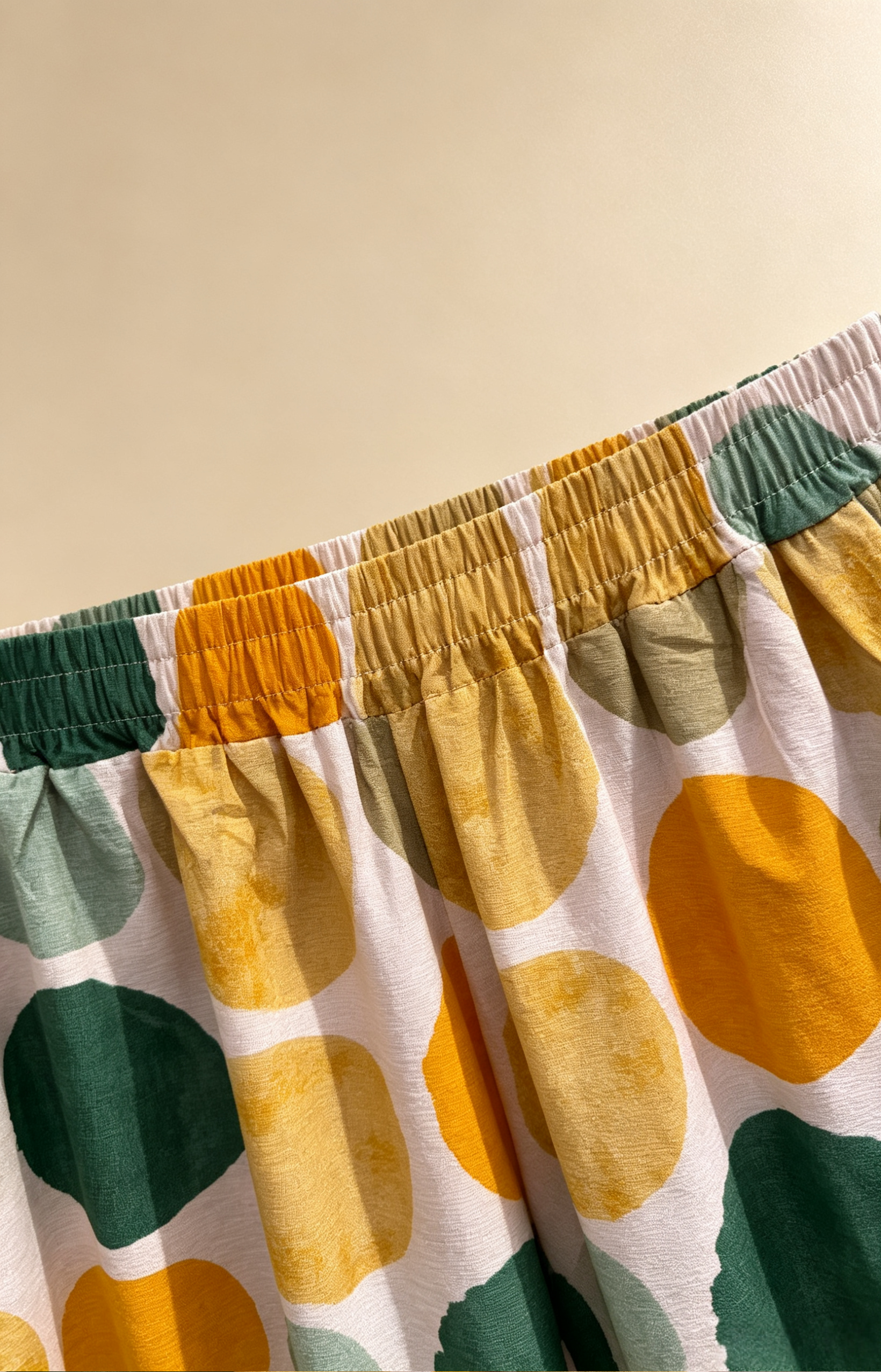 Pantalon 9/10 Grande Taille Femme 46-60 | Culotte Large à Pois Colorés, Fluide et Confortable, Plusieurs Couleurs Disponibles P 603 -1 IPM POIS
